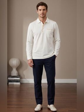 Byford London Long Sleeve Polo Shirt